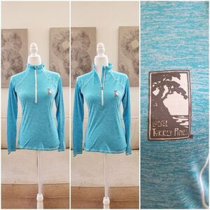 ✨UNDER ARMOUR✨ The Lodge at Torrey Pines Half Zip Jacket - [Small, Blue]